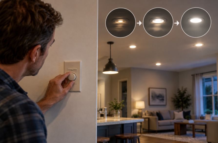 An old dimmer can cause new problems