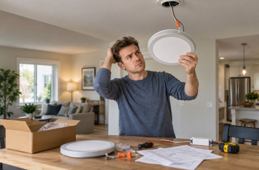 LED Fixture Installation Mistakes That Homeowners Often Overlook
