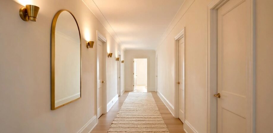 How to Brighten a Dark Hallway with No Natural Light