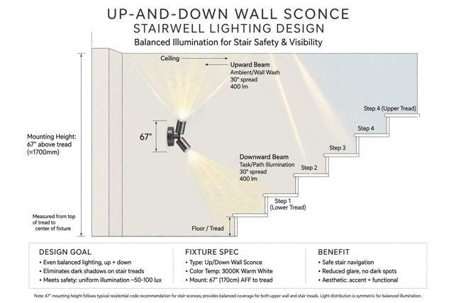 Up-and-Down Light Fixtures