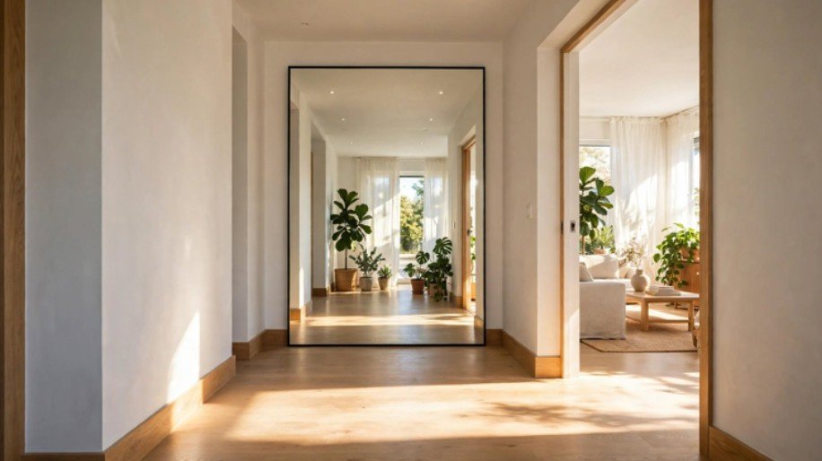 Strategic Mirror Placement and Visual Sightlines