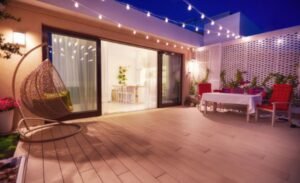Add Lanterns Around Conversation Areas