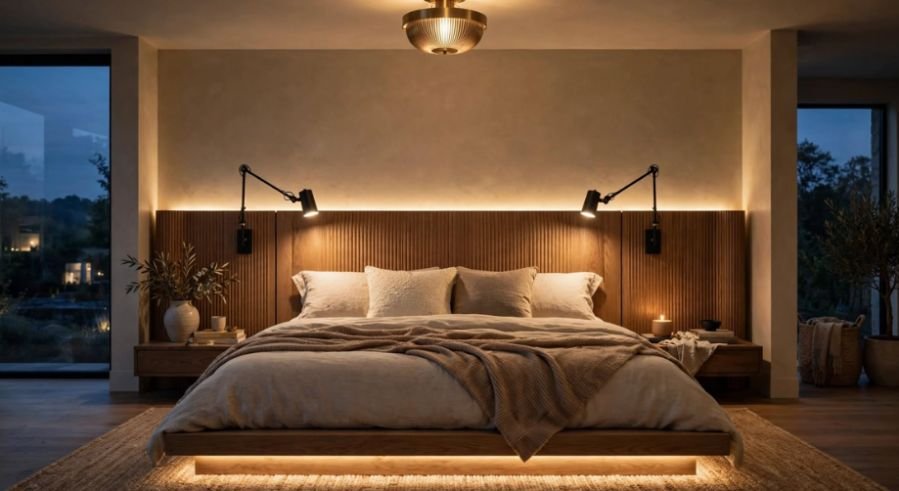 How to Layer Ambient Task and Accent Lighting in Bedroom