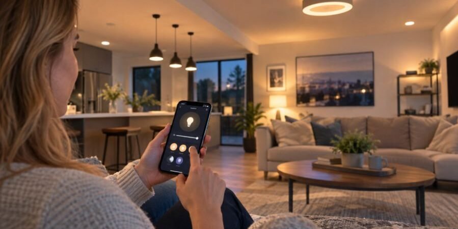 App Controlled Lighting Installation for Smarter Home Lighting