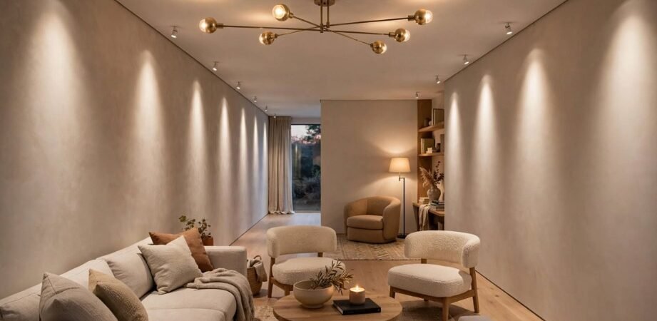 Best Lighting Layout for Long Narrow Rectangular Living Room