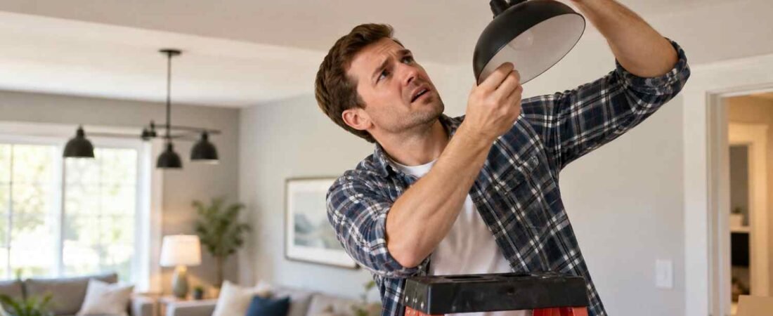 Common Lighting Installation Safety Mistakes Homeowners Make