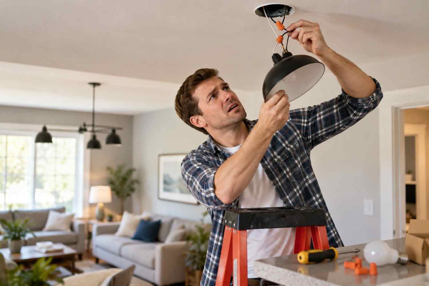 Common Lighting Installation Safety Mistakes Homeowners Make