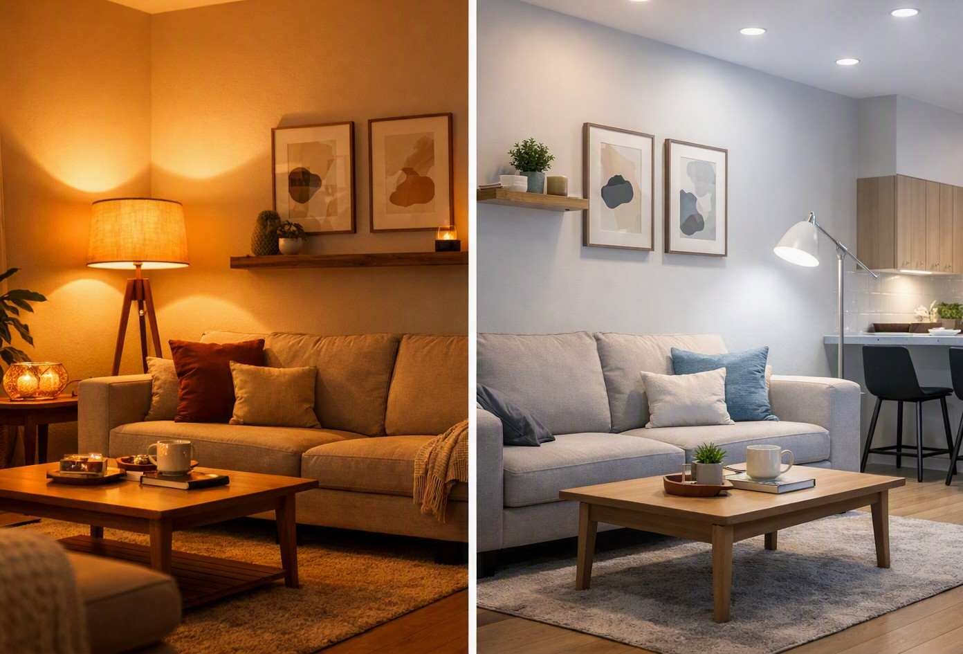 Warm White vs Tunable White LED Lighting: Which One Is Right for Your Home?