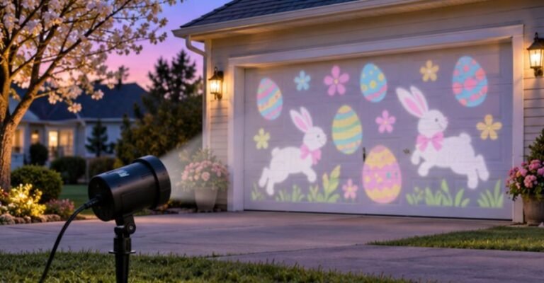 Easter Bunny Lawn Projector Setup: A Safer, Sharper Way to Light the Yard