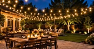 Graduation Party Backyard Lighting Ideas That Turn Any Yard Into a Celebration Space