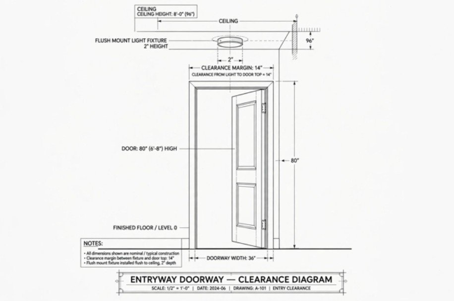 Headroom Physics: The Entryway Clearance Math That Saves Your Door