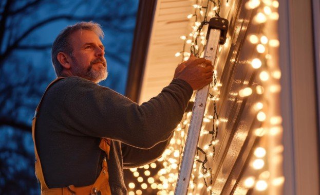 How to Hang Outdoor String Lights Safely and Easily