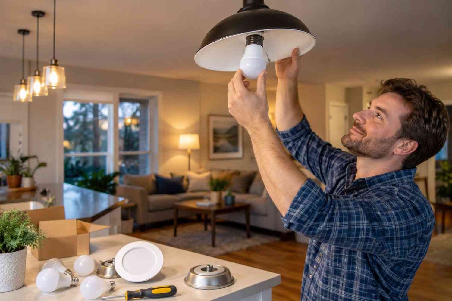 How to Upgrade Existing Fixtures for Modern LED Lighting Without Rewiring