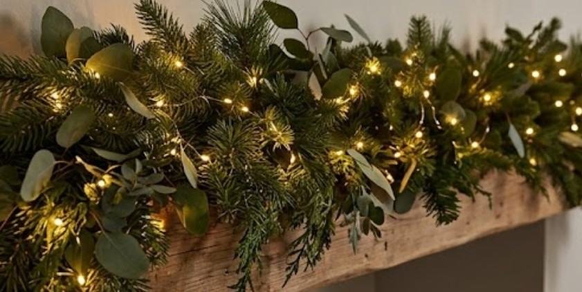 Pre-Lit Botanicals and Asymmetrical Cascades
