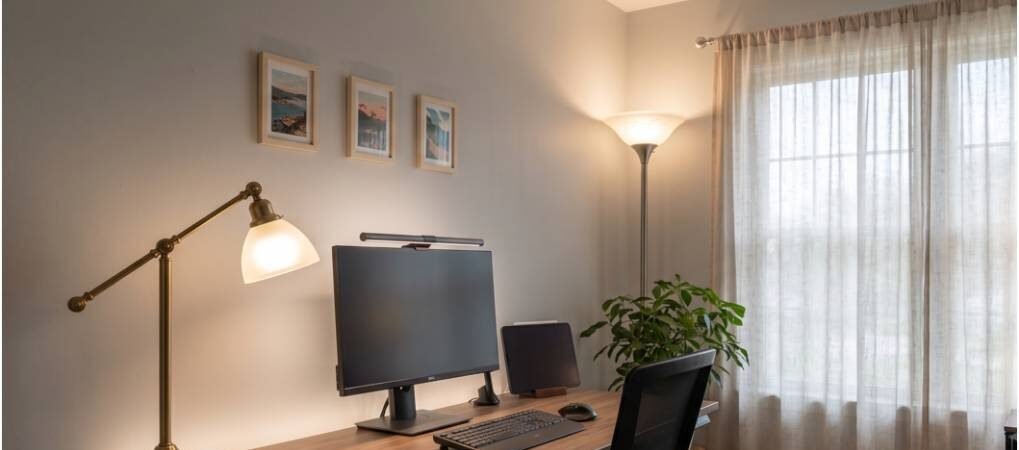 How to Eliminate Harsh Shadows in Home Office Lighting