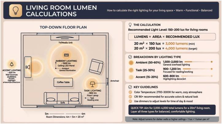 The 50-30-20 Layering Rule Across Fixtures