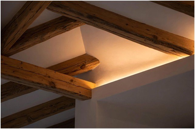 Exposed Beams and Trusses