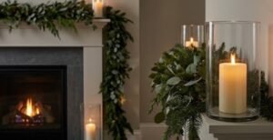 The Art of the Glow: Modern Festive Mantel Decorative Lighting Ideas