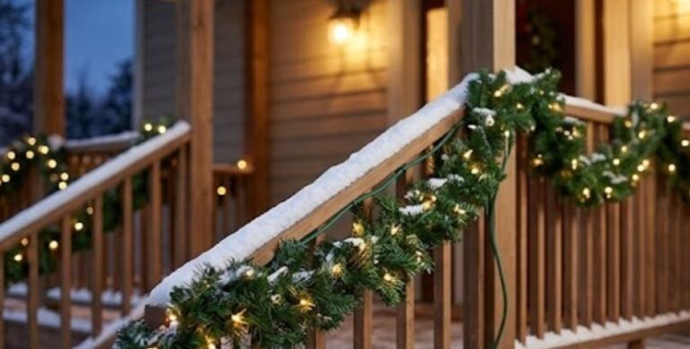 The Invisible Display: How to Hide Christmas Light Cords Indoors and Outdoors