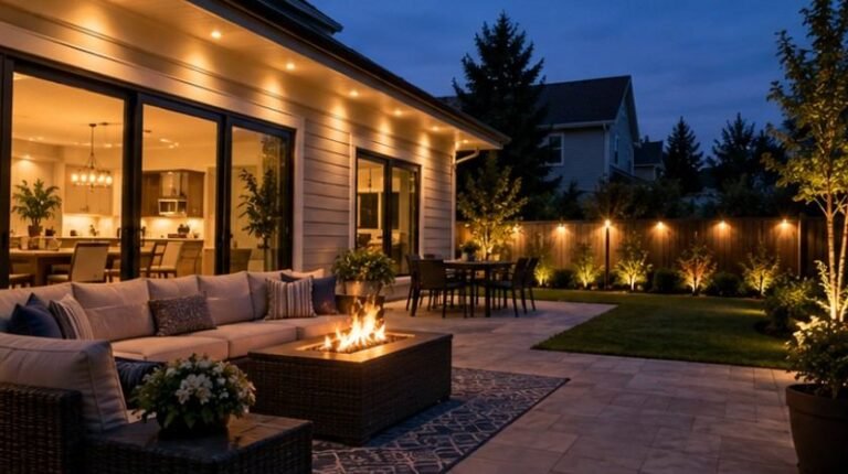 Transform Your Outdoor Space with Year Round Decorative Backyard Lighting