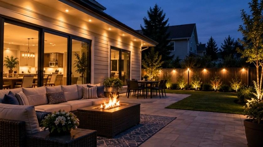 Transform Your Outdoor Space with Year Round Decorative Backyard Lighting